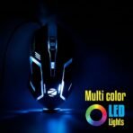 Zebronics-Transformer-M with a High-Performance Gold-Plated USB Mouse: 6 Buttons, Multi-Color LED Lights,High-Resolution Sensor with max 3600 DPI, and DPI Switch(White) - Image 4