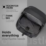 American Tourister Valex Laptop Backpack, 28L & 17" Inch Laptop Compartment, front organiser, bottle holder Backpack Bag For Man And Women, Black - Image 2