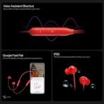OnePlus Bullets Wireless Z3 in-Ear Neckband with 12.4mm Drivers, 3D Spatial Audio,10 mins Charge for 27 hrs Playback, 4 EQ preset, Dynamic bass Enhancement & BT5.4 (A1104/114) - Image 4