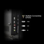 VW 80 cm (32 inches) Frameless Series HD Ready LED TV VW32A (Black) [AA1096/115] - Image 2