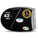 Everest ELS 600-N Mini Ultra Stabilizer Upto 43 Inchs TV for LCD/LED/3D/Smart TV (Black) (Working Range:170v – 270v) (AA1104/148) - Image 5
