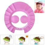 Baby Shower Cap for Kids shower cap for baby for 0-3 years Hair Washing Shield, Toddler Bath Hat, Shampoo Visor, Head Protector - Cute Dinosaur Shape Makes Bath More Fun (Baby Bath Hat) (AA1102/94) - Image 2