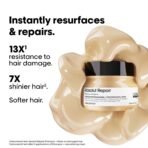 L'Oréal Professionnel Absolut Repair Mask for Dry & Damaged Hair - 250ml | Professional mask for Strengthening and Repairing Hair, With Protein & Omega-9, For Men & Women'[AA1098/84]