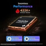 iQOO Z10 Lite 5G (Titanium Blue, 6GB RAM, 128GB Storage) | 6000 mAh Battery | Dimensity 6300 5G Processor with 433K+* AnTuTu Score | IP64 Rated & Military Grade Shock-Resistance* (AA1102/17) - Image 2