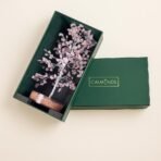 Rose Quartz Crystal Orgonite Tree | Handmade Healing Tree for Self-Love, Good Luck & Positive Energy | Feng Shui & Vastu Décor Showpiece for Living Room | Gift for Anniversary & Housewarming - Image 2