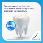 Sensodyne Toothpaste Fresh Mint | Daily Sensitivity Relief Tooth Paste Pack of 1 - 75gm | Dentist Recommended | Everyday Use Paste, Fresh Breath, Fights Tooth Decay, Maintain Healthy Gums - Image 4