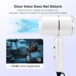 Hair Dryer 1800W-2000W 3 Heat and 2 Speed Setting Combination Powerful AC Motor comes with 2 Interchangeable Nozzles, For All Hair Types-Multi colours (AA1104/730 - Image 2