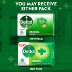 Dettol Original Germ Protection Bathing Soap Bar (625gm) | Kills 99.99% germs, 125gm , Pack of 5 - Image 2