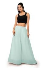 Georgette Bonanza Soft Flared Palazzo (MID Waist)