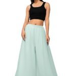 Georgette Bonanza Soft Flared Palazzo (MID Waist)