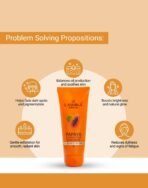 Lashika Papaya Face Wash | With Vitamin C, Niacinamide & Essential Oils | Gentle Exfoliation & Brightening | For All Skin Types | Men & Women | 100 ml(AA1103/61) - Image 5