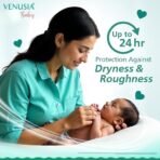VENUSIA Dr. Reddy's Baby Intensive Moisturizing Cream | Safe, Hydrating and Gentle | Goodness of Shea, Aloe, Cocoa and Mango Butters | Soothes Baby Skin | 75g - Image 4