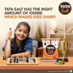 Tata Salt 1 Kg, Free Flowing and Iodised Namak, Vacuum Evaporated, Salt in Fresh - Image 2