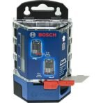 BOSCH Professional 50 Trapezoid Replacement Blades in Handy Dispenser, Compatible with All BOSCH Professional Standard Universal Knives (AA1104/287)