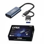 Kreo Lynx Full HD Video Capture Card, HDMI Capture Card with USB 3.0 Video Capture Card for Gaming, Streaming, Broadcast and Video Recording | Full HD 1080p/ 60FPS Support | Wide Compatibility (Lynx) [AA1102/227]