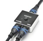 Kinivo Premium 4K HDMI Switch/Splitter HDMI Switcher - Supports 4K @ 60Hz, 3D, Full HD and Ultra HD (240BN - 2 Port) (AA1104/203)