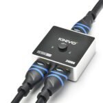 Kinivo Premium 4K HDMI Switch/Splitter HDMI Switcher - Supports 4K @ 60Hz, 3D, Full HD and Ultra HD (240BN - 2 Port) (AA1104/203)