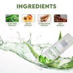 Jovees Herbal Aloe Vera Moisturising Lotion |With Sandal And Peach Extract |Nourishes, Heals and Hydrates Skin | For Oily & Sensitive Skin 100ml(AA1103/53) - Image 2