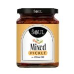 ADF Soul Mixed Pickle | Spicy, tangy & textured | A flavour-packed mix of veggies in 100% Olive Oil. | 275 g (AA1104/266))