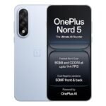 OnePlus Nord 5 | Snapdragon 8s Gen 3 | Stable 144FPS Gaming | Dual 50MP Flagship Camera | Powered by OnePlus AI | 256GB 12GB | (Dry Ice & Marble Sands & Phantom Grey)