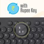 ZEBRONICS K24 Wired USB Keyboard, 104 Keys, Long Life 8 Million Keystrokes, Silent & Comfortable Use, Slim Design, Retractable Stand, 1.5 Meter Textured Cable, UV Coated keycaps [AA1102/137] - Image 4