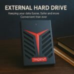 MAYUMI Trident 2 TB Hi-Speed Portable Hard Drive, Type-C and USB 3.0, 2-in-1 Mobile and PC Compatible, Heavy Duty Ultra Slim HDD, 2 Yrs Warranty (Trident, 2 TB)[AA1097/32] - Image 4