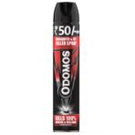 Odomos Mosquito & Flies Killer Spray- 625ml |Powerful Formula for Complete Protection |Effective Indoor Pest Control |Instant Kill & Long Lasting Action |All round protection from Dengue and Malaria(AA1103/44)