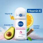 NIVEA Natural Glow Smooth Skin Deodorant Underarm Roll On For Women|Vitamin C,Vitamin E,Avocado Oil And Licorice Extract|72 H Even Toned,Smooth & Bright Underarms|0% Alcohol And Dermat Approved|50 Ml - Image 4