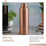 Lifelong 900 ml Copper Water Bottle | Natural alkaline water | Leakproof & Lightweight Design Boosts Immunity | Anti-Bacterial, BPA Free, Odour-Free with Secure Cap for School, Travel, Gym & Work (AA1104/159) - Image 4