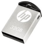 HP v222w (32GB & 64GB & 128GB) USB 2.0 Pen Drive, Metal Silver (AA1102)