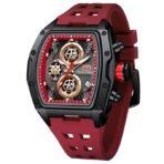 MF MINI FOCUS Men Watches Unique Casual Wrist Watches (Chronograph/Waterproof/Luminous/Calendar) Silicon Band Fashion Watches for Men[AA1100/50] - Image 8