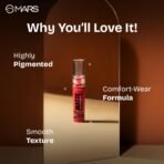 MARS Matte Muse Mousse Lipstick (3ml) (01-LEADING LADY) with Doe-Foot Applicator | Highly Pigmented | Smooth Texture | Hydrating Formula | Blurry Lips Effect[AA1098/44] - Image 2