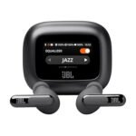 JBL New Launch Live Beam 3 TWS,Hi-Res Audio True ANC Earbuds,Smart Case with Touch Display,48H Playtime,Wireless Charging,6 Mic,Multipoint Connection,Ip55 Proof, Headphones App,Personi-Fi 3.0 (Black) (AA1104/101)