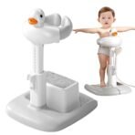 Baby Bath Tub with Stand, Baby Hug Bath Tower for Standing Up Themselves, 0-48 Months Adjustable Size Toddler Shower Stand Support, Durable Baby Bath Aid, Free Mother Hands (AA1102/91)