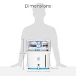 KENT Ultra Storage UV Water Purifier | UV+UF Water Purification | Wall Mountable | 8L Storage | 60 L/hr Output | White (AA1104/84) - Image 2