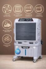 20inchi" Commercial Air Cooler THAR110 | 110 Litre Water Tank | 17 Inch Climatizer Fan Blade | 41 mm Heavy Duty Motor | Inverter Compatible | For Shop, Hall & Commercial Use - Image 2