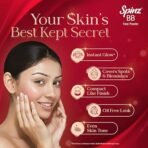 Spinz BB Brightening & Beauty Face Talc for Instant Brightness | Lasts 2X Longer, Covers Dark Spots and Blemishes, Gives Soft And Smooth Skin (Natural Beige) – 70 gm (AA1104/10) - Image 3