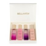 Bella Vita Luxury | Perfume Gift Set for Women | Perfume for Woman | Gifts for Woman | Valentine Gift for Girlfriend | Long Lasting EDP 4x20ml | Floral & Fruity Fragrance | Date, Senorita, Glam, Rose