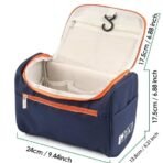 Cosmetic Makeup Organizer Toiletry Bag for Women & Men | Blue | Pack of 01[AA1098/47] - Image 3