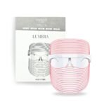 LVMERA 3-In-1 Led Light Face Mask | For Glowing & Clear Skin | Anti Acne & Anti Ageing | Red Light Therapy Wired Mask For Skin Rejuvenation,Facial At Home - All Skin Type-1 Year Warranty[AA1098/89]