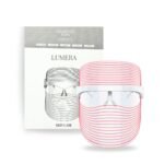 LVMERA 3-In-1 Led Light Face Mask | For Glowing & Clear Skin | Anti Acne & Anti Ageing | Red Light Therapy Wired Mask For Skin Rejuvenation,Facial At Home - All Skin Type-1 Year Warranty[AA1098/89]