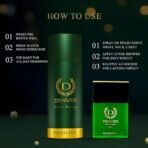 DENVER Hamilton Gift Set - Deodorant - 150ML+ Perfume 60ML - For Men - Image 4