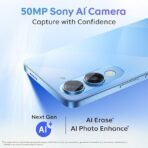 iQOO Z10 Lite 5G (Titanium Blue, 6GB RAM, 128GB Storage) | 6000 mAh Battery | Dimensity 6300 5G Processor with 433K+* AnTuTu Score | IP64 Rated & Military Grade Shock-Resistance (AA1104/82) - Image 2