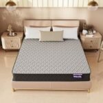 RESTOFIT Orthopedic Dual Comfort King Size Mattress 78x72x4 Inches | Medium Firm 4-Inch HR Foam Mattress for Back Support | Premium Cotton | 7-Year Warranty | Vacuum Packed Roll | Sleep Well Comfort