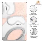 Infantso TEAR-FREE Baby Shower Cap for Kids | Adjustable Bath Visor Hat for Shampoo & Water Protection | Soft TPE Eye & Ear Shield | Bathing Hat - Waterproof Shampoo hat for Washing Hair, Shower Bathing Protection Bath Cap for Babies & Toddlers (6–36 Months) (AA1102/97) - Image 3