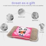 Antil's Soft Velvet Electric Rechargeable hot Water Heating Bag/Hot Bottle Pouch Pad with Auto Cut for Pain Relief and Body Warming (Multi-Color)