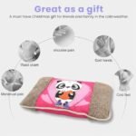 Antil's Soft Velvet Electric Rechargeable hot Water Heating Bag/Hot Bottle Pouch Pad with Auto Cut for Pain Relief and Body Warming (Multi-Color)