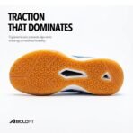 Boldfit Badminton Shoes for Man Lightweight Non Marking Shoes for Badminton Breathable Anti Skid Shoe for Man Shuttle Non Marking Indoor Shoe for Pickleball, Tennis, Padel - Image 5