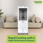 Symphony Diet 12T Tower Air Cooler | Honeycomb Cooling Pad | Powerful Blower | Auto Louver Movement | Cool Flow Dispenser | 12L | 1-Year Warranty (AA1104/92) - Image 2