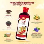 Dabur Lal Tail : Ayurvedic Baby Massage Oil 500Ml|Clinically Tested 2X Faster Physical Growth For Stronger Bones And Muscles - Image 2
